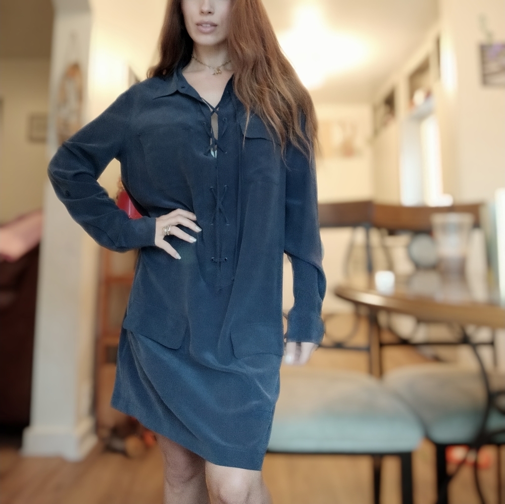 Equipment Silk Dress